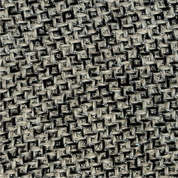 Brooks Brothers Woven in Italy Silver/Black/Grey Wool Tweed Blazer Size 10 - Picture 11 of 11